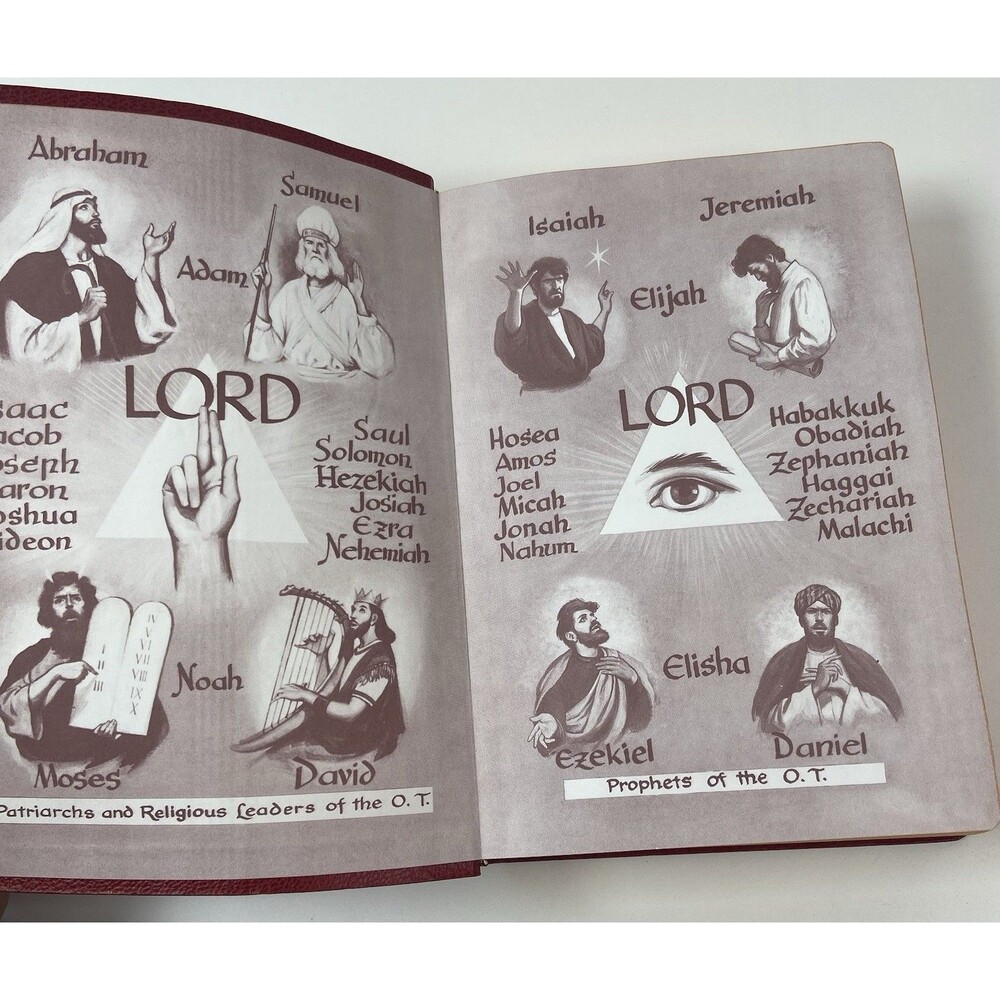 New American Bible Saint Joseph Ed Red + New Testament Translation Book Catholic - Picture 9 of 16